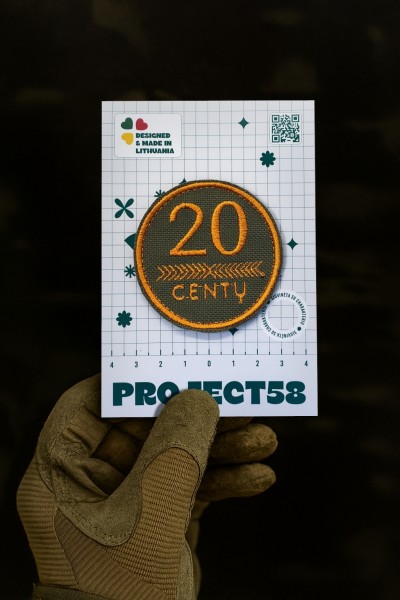 Antsiuvas "20 lito centų"