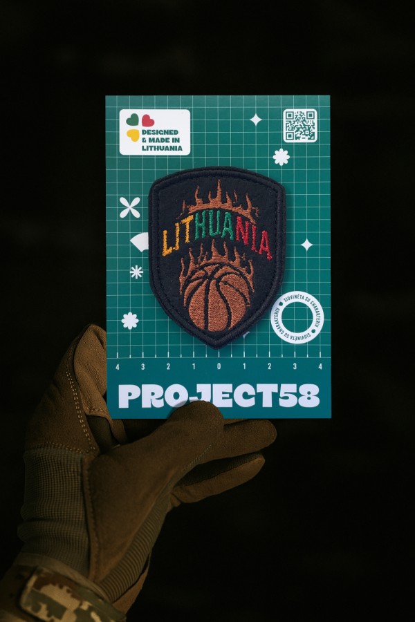 Antsiuvas "LITHUANIA BASKETBALL" Antsiuvas "LITHUANIA BASKETBALL"