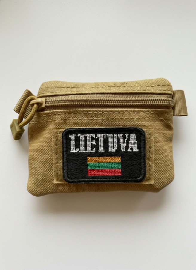 Piniginė EDC, universali + antsiuvas dovanų
