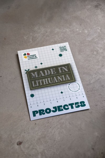 Antsiuvas "MADE IN LITHUANIA"
