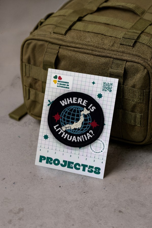 Antsiuvas "Where Is LITHUANIA" Antsiuvas "Where Is LITHUANIA"